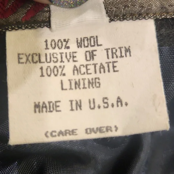 Chic Women's Blue and Black Mary Flannagan Blazer Size M! - Picture 3 of 8